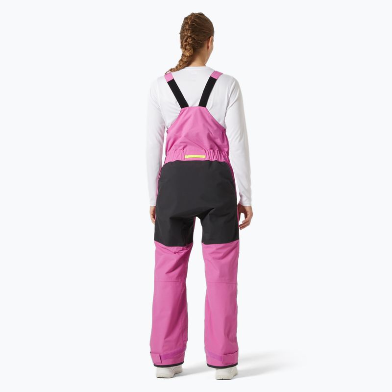 Segelhose Damen Helly Hansen Pier 4.0 Bib meta pink 2