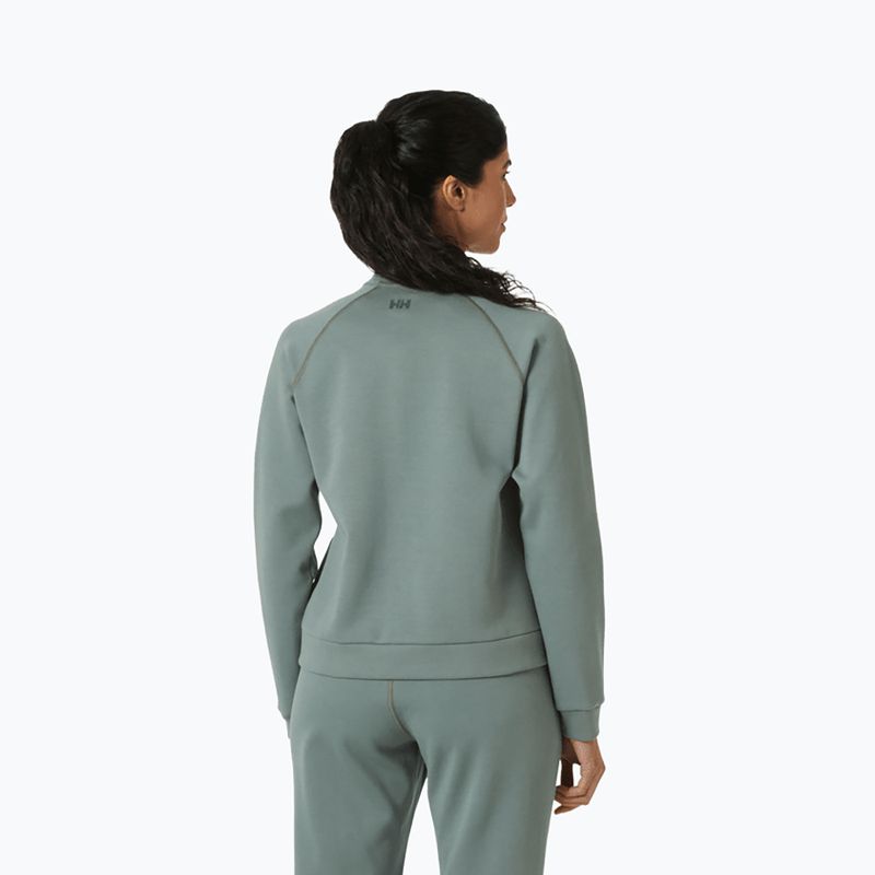 Damen-Sweatshirt Helly Hansen HP Tech Sweat Half Zip grey cactus 2