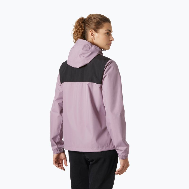 Regenjacke Damen Helly Hansen Vancouver purple clay 2