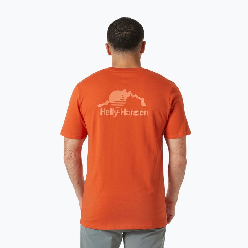 Shirt Herren Helly Hansen Nord Graphic patrol orange 2