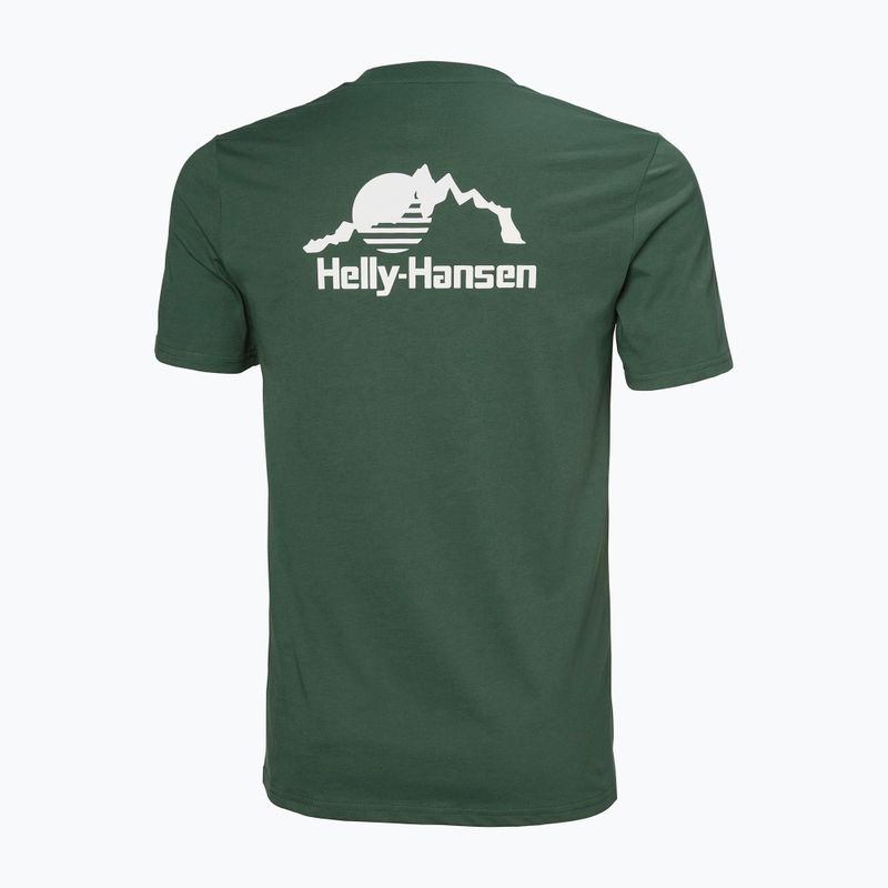 Shirt Herren Helly Hansen Nord Graphic jungle green 5