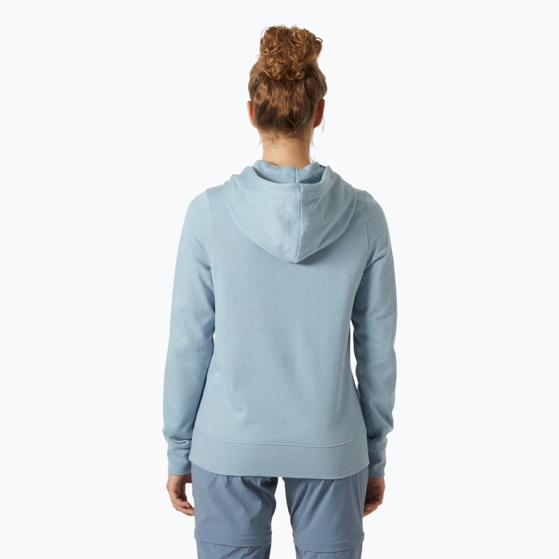 Frauen Helly Hansen Nord Grafik Pullover Hoodie windig blau 2