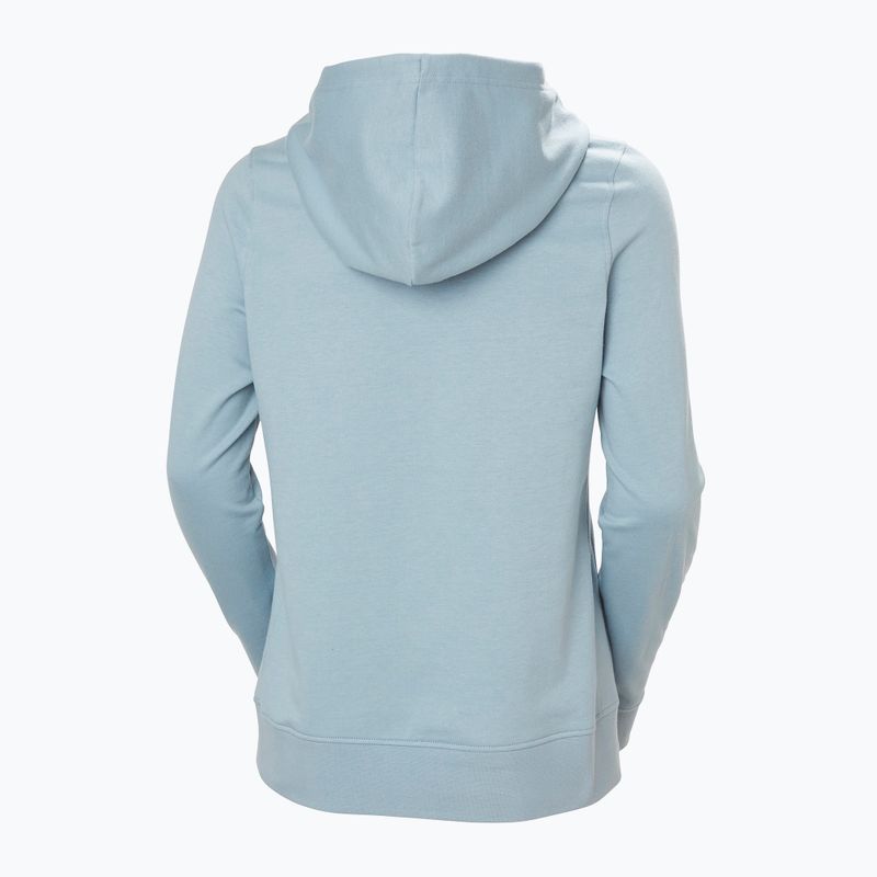Frauen Helly Hansen Nord Grafik Pullover Hoodie windig blau 6