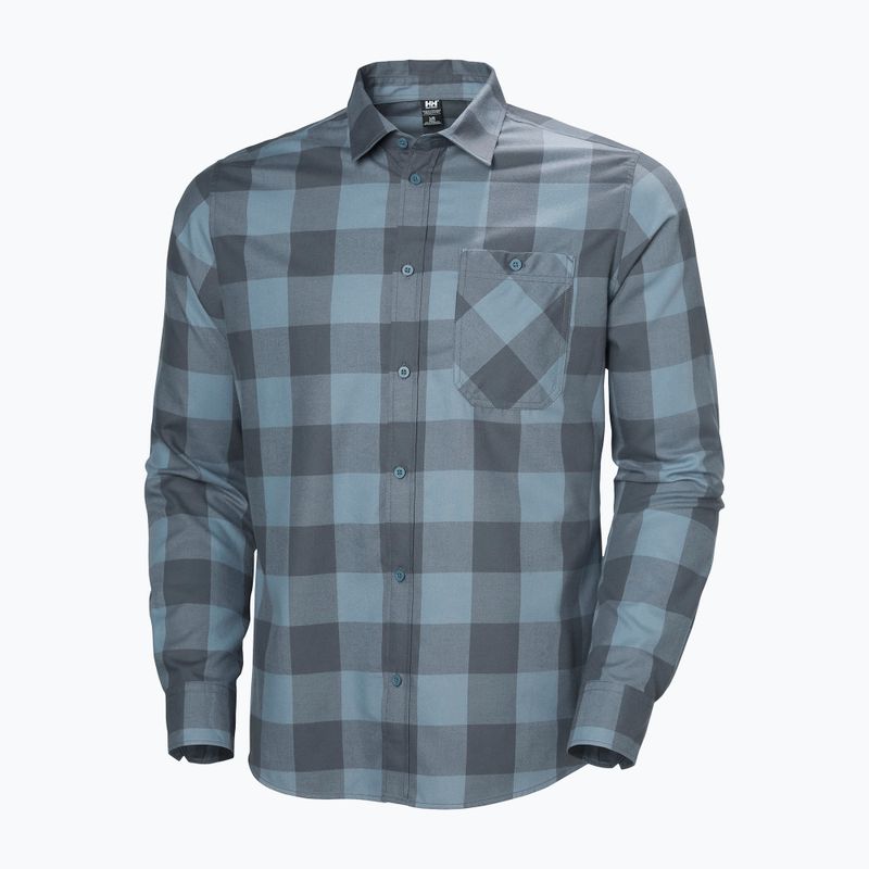 Hemd Herren Helly Hansen Aker Flannel LS jungle green buffalo plaid 5