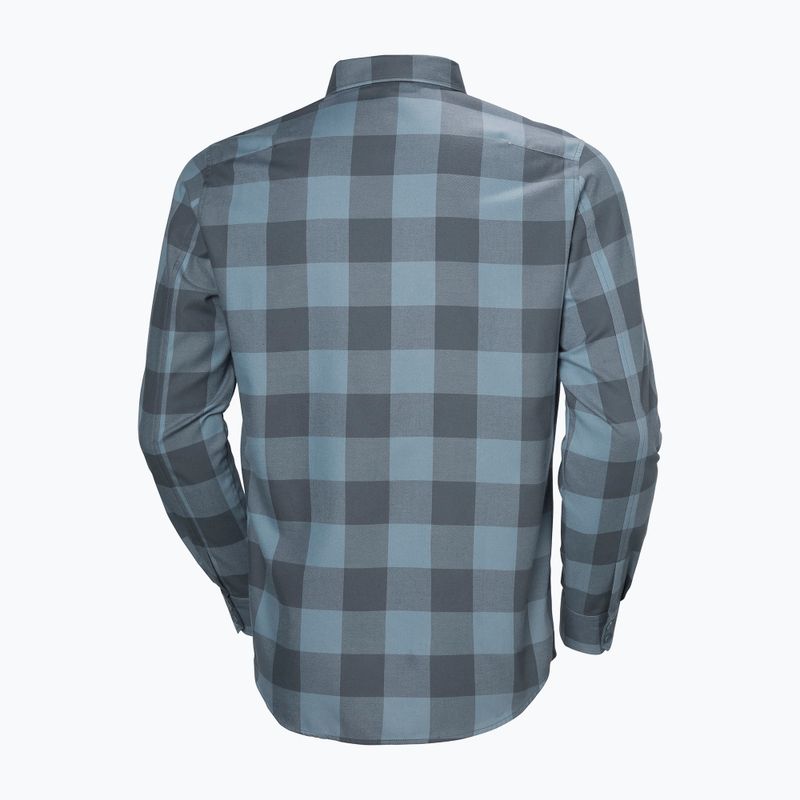 Hemd Herren Helly Hansen Aker Flannel LS jungle green buffalo plaid 6