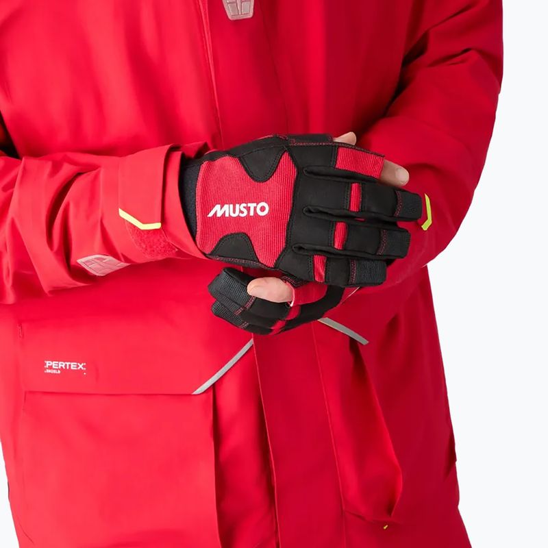 Musto Performance Long Finger 2.0 true red Segelhandschuhe 5