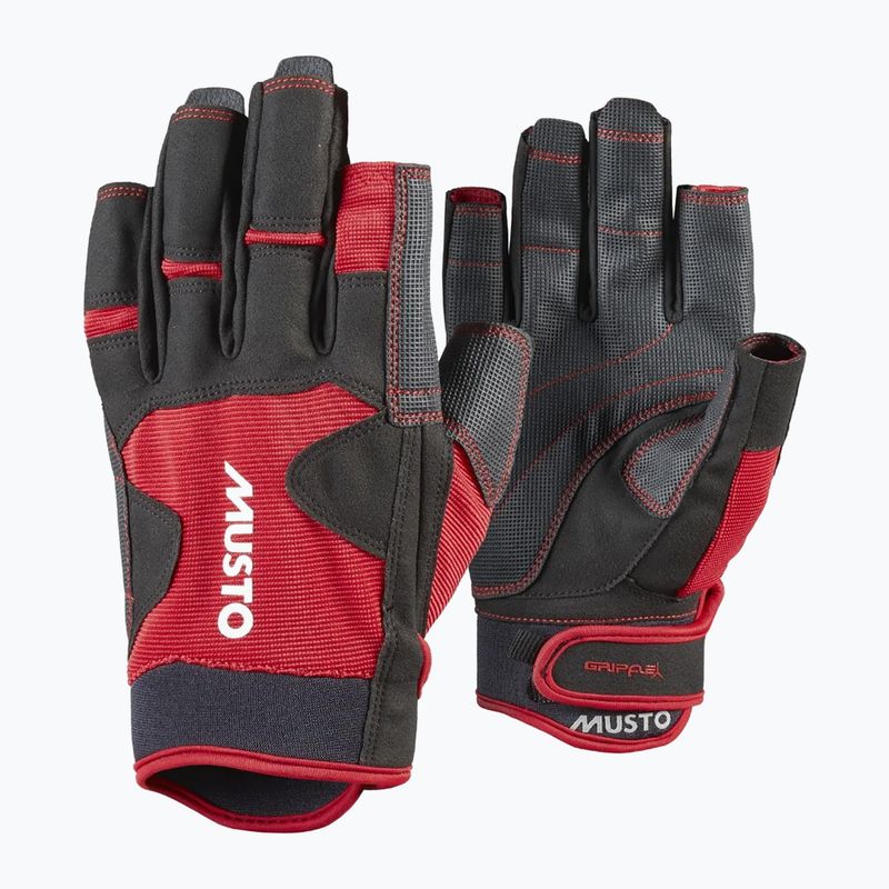 Musto Performance Short Finger 2.0 true red Segelhandschuhe