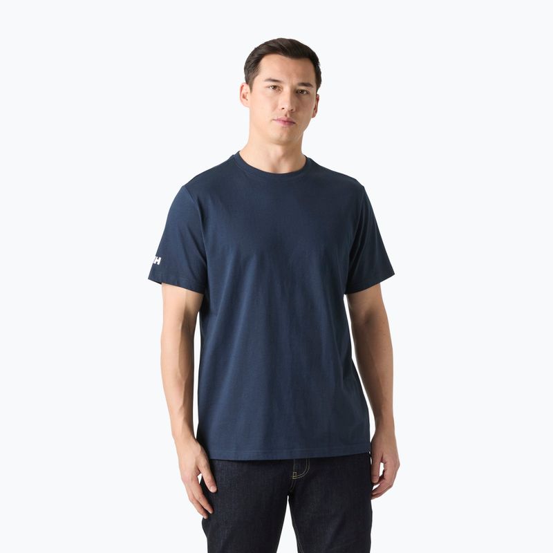 Herren T-Shirt Helly Hansen Crew 2.0 navy 3