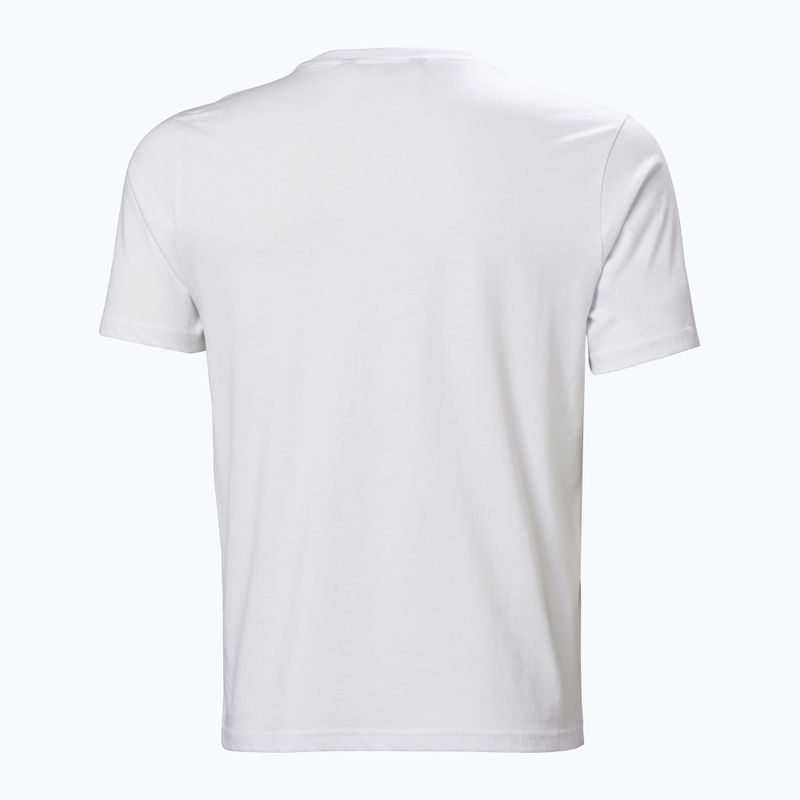 Herren Helly Hansen Logo-T-Shirt 3.0 weiß 5