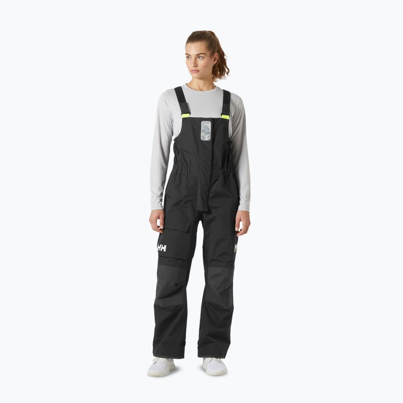 Damen Segelhose Helly Hansen Pier 4.0 Bib ebony