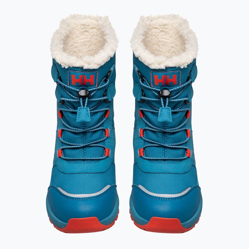 Helly Hansen Jk Silverton Boot HellyTech Kinder Schneestiefel cerulean blau/kirsche tom 4