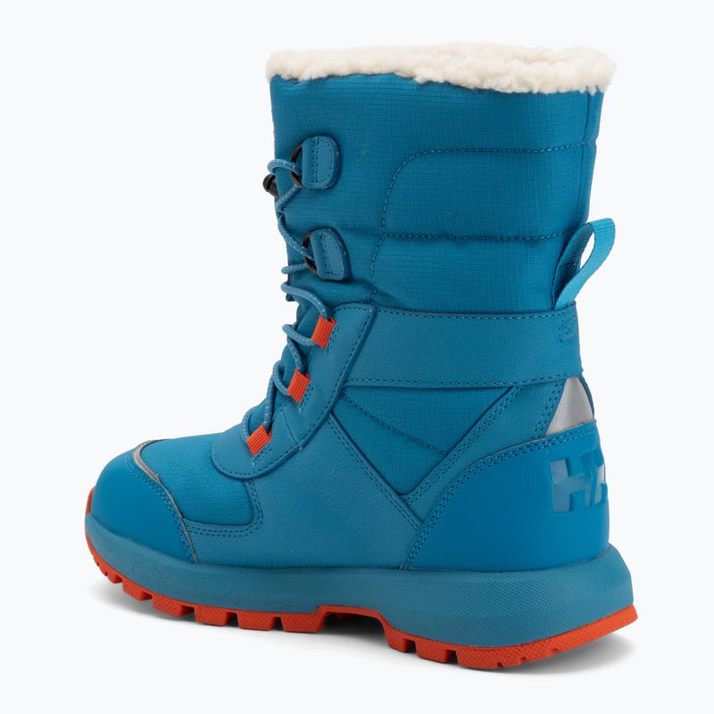 Helly Hansen Jk Silverton Boot HellyTech Kinder Schneestiefel cerulean blau/kirsche tom 3
