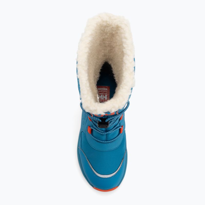 Helly Hansen Jk Silverton Boot HellyTech Kinder Schneestiefel cerulean blau/kirsche tom 5