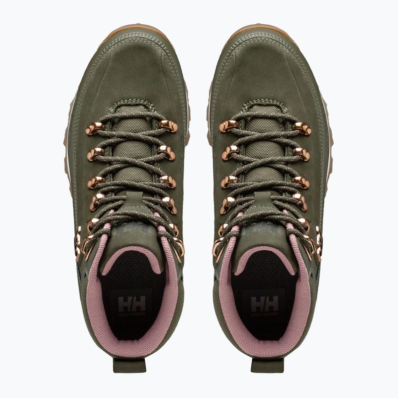 Helly Hansen Damen-Trekkingstiefel The Forester Premium Utility grün/creme 5