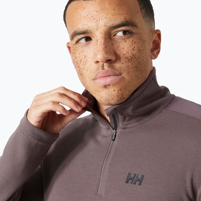 Herren Segel Sweatshirt Helly Hansen Hp 1/2 Zip Pullover 2.0 sparrow grau 3
