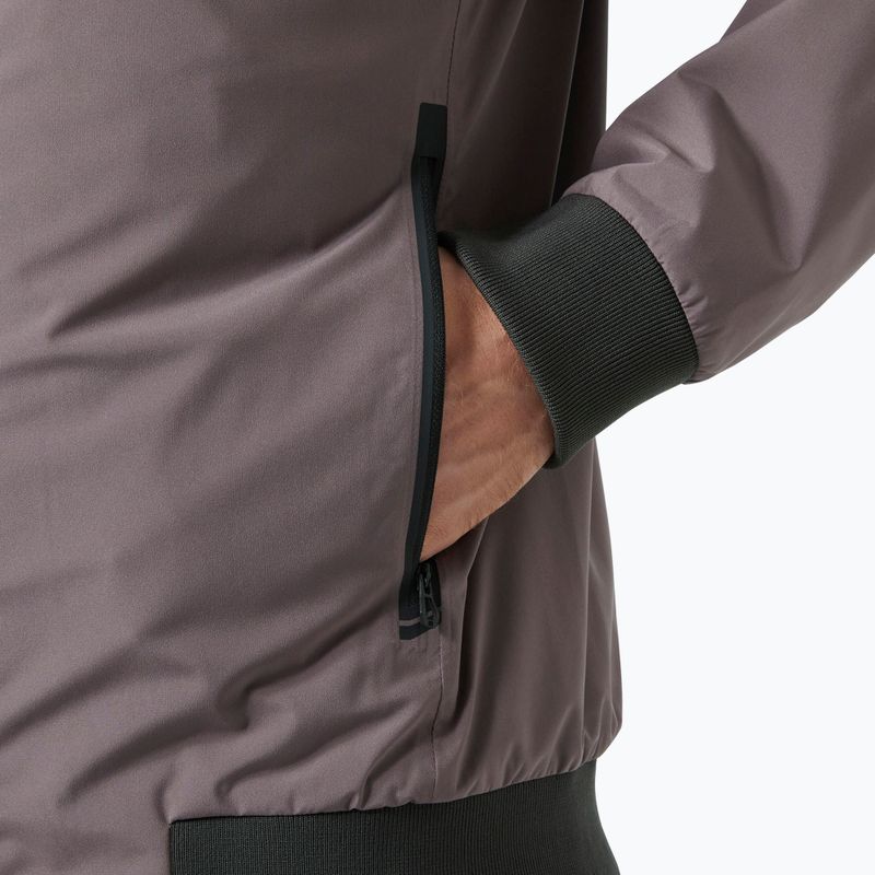 Herren Helly Hansen HP Racing Lifaloft Bomber Segeljacke sparrow grau 4