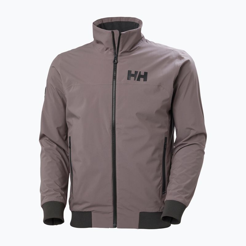 Herren Helly Hansen HP Racing Lifaloft Bomber Segeljacke sparrow grau 6