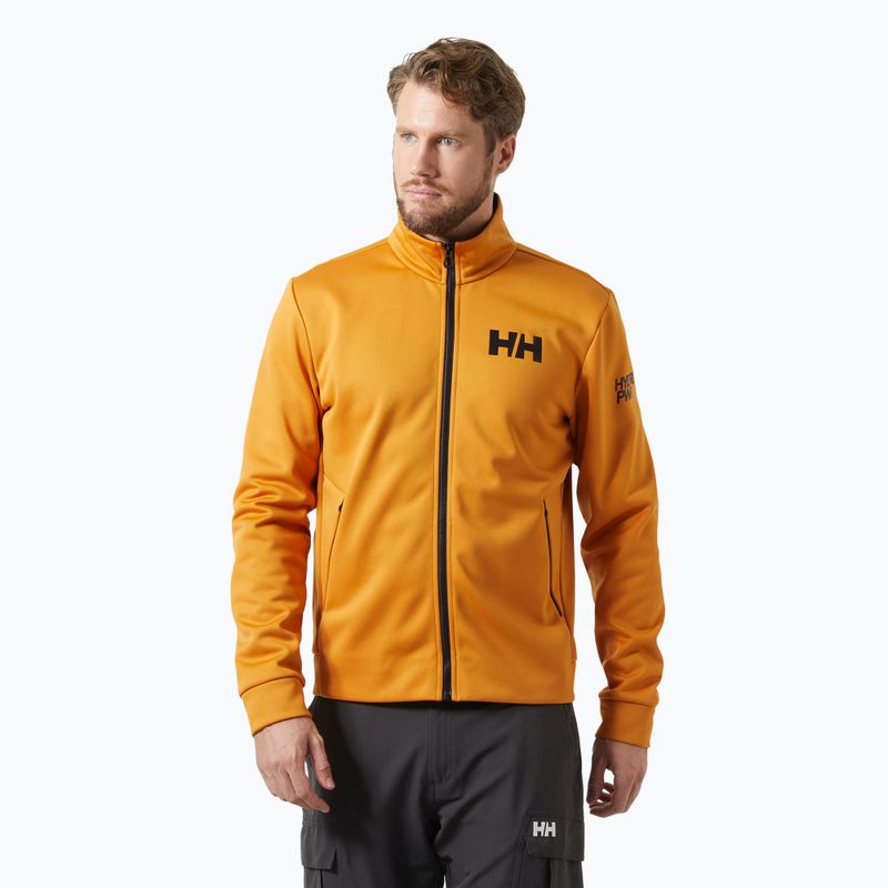 Herren Helly Hansen HP Fleece 2.0 senfgelbes Segel-Sweatshirt