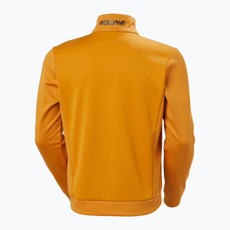Herren Helly Hansen HP Fleece 2.0 senfgelbes Segel-Sweatshirt 7