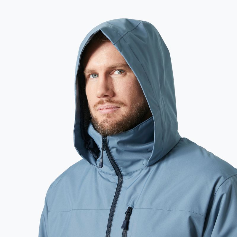 Herren Segeljacke Helly Hansen Crew Hooded Midlayer 2 gewaschen navy 3