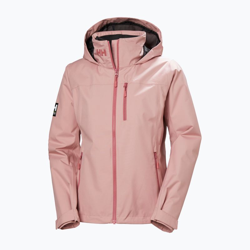 Damen Segeljacke Helly Hansen Crew Hooded Midlayer 2.0 rosa Salz 7