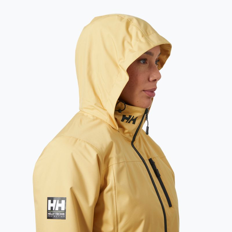Damen Segeljacke Helly Hansen Crew Hooded Midlayer 2.0 sand 3