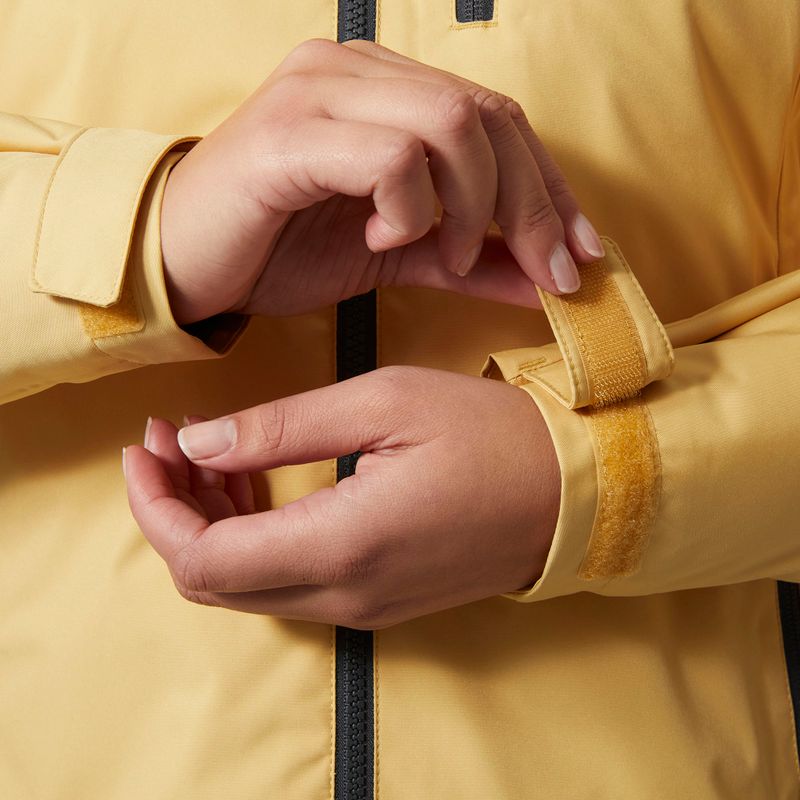 Damen Segeljacke Helly Hansen Crew Hooded Midlayer 2.0 sand 6