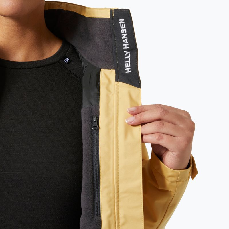 Damen Segeljacke Helly Hansen Crew Hooded Midlayer 2.0 sand 8