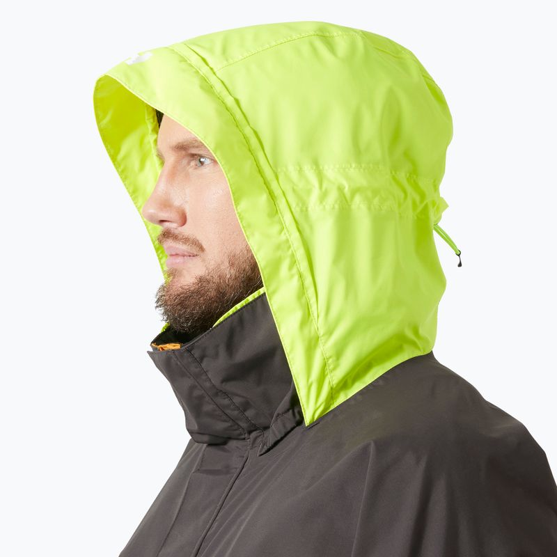 Herren Helly Hansen Pier 4.0 Senf Regenjacke 3