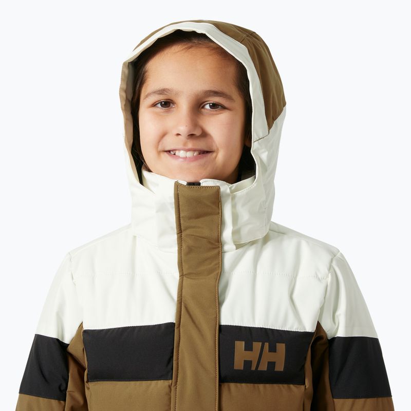 Helly Hansen Diamond sepia Kinder-Skijacke 3