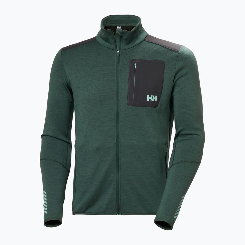 Herren Helly Hansen Lifa Merino Midlayer-Trekking-Sweatshirt dschungelgrün 5