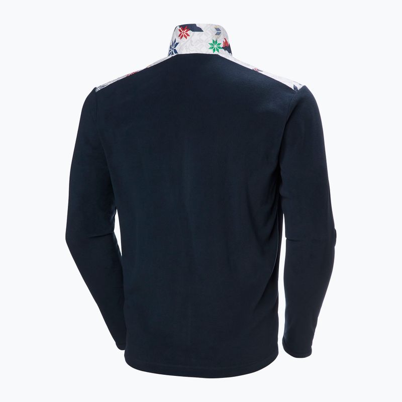 Herren Helly Hansen Daybreaker Block Sweatshirt navy cortina aop 6