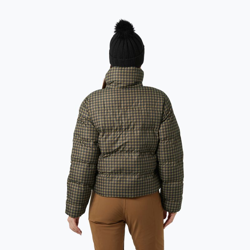 Helly Hansen Damen Jade Puffer sepia houndstooth aop Daunenjacke 2