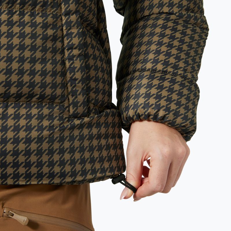 Helly Hansen Damen Jade Puffer sepia houndstooth aop Daunenjacke 5