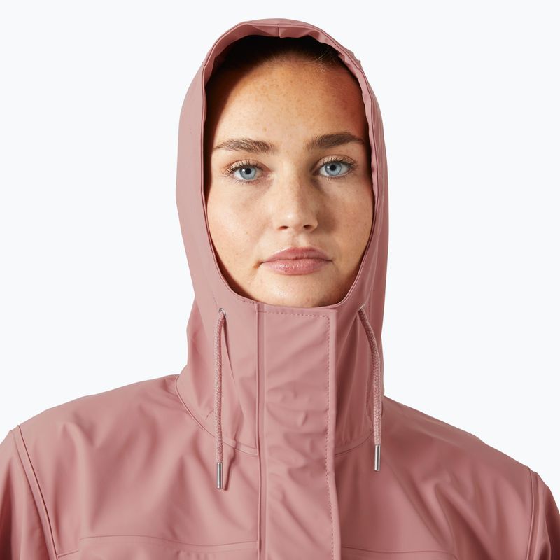 Damen Helly Hansen Moss Regenmantel asch-rosa 3