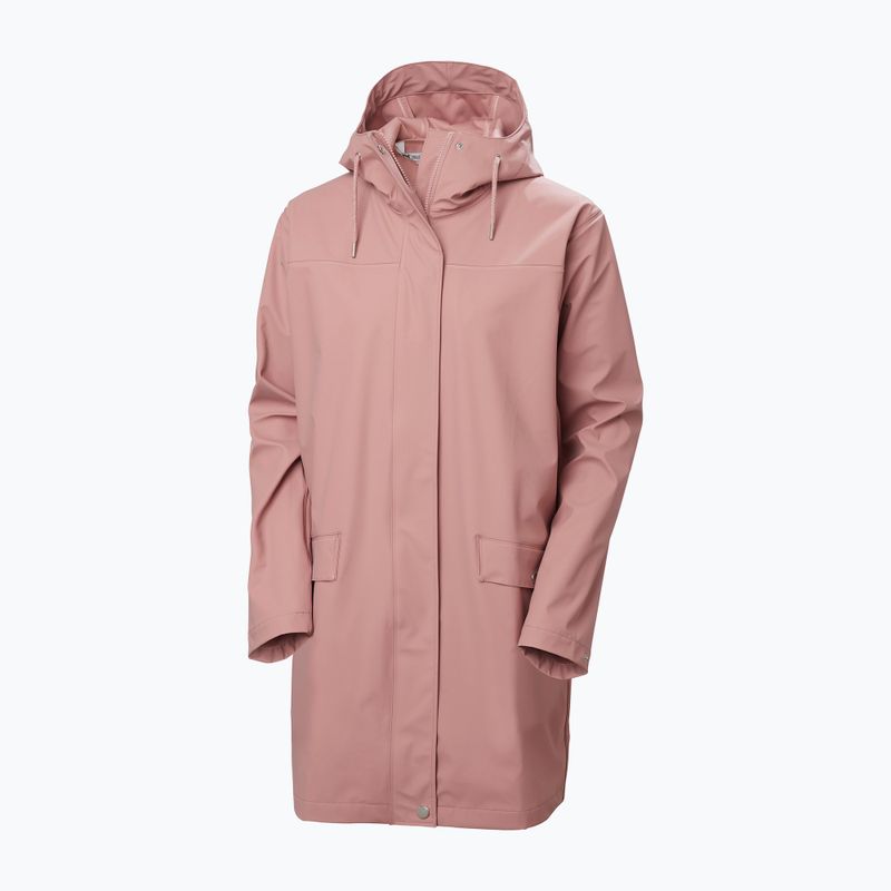 Damen Helly Hansen Moss Regenmantel asch-rosa 6