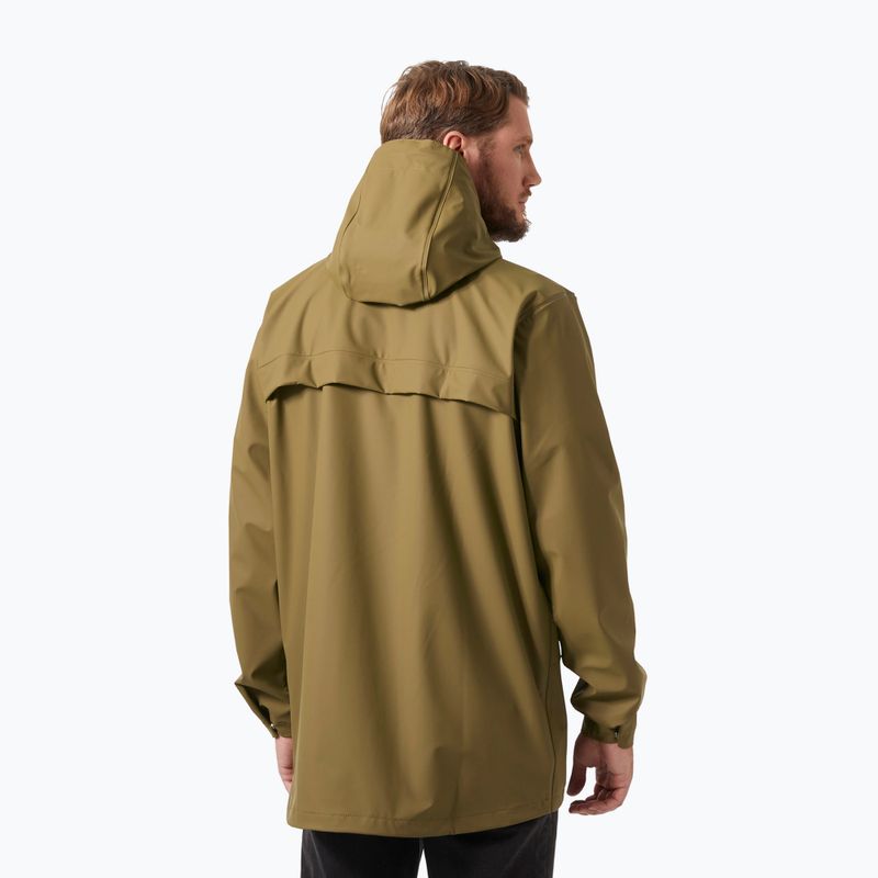 Herren Helly Hansen Moss Regenjacke sepia 2