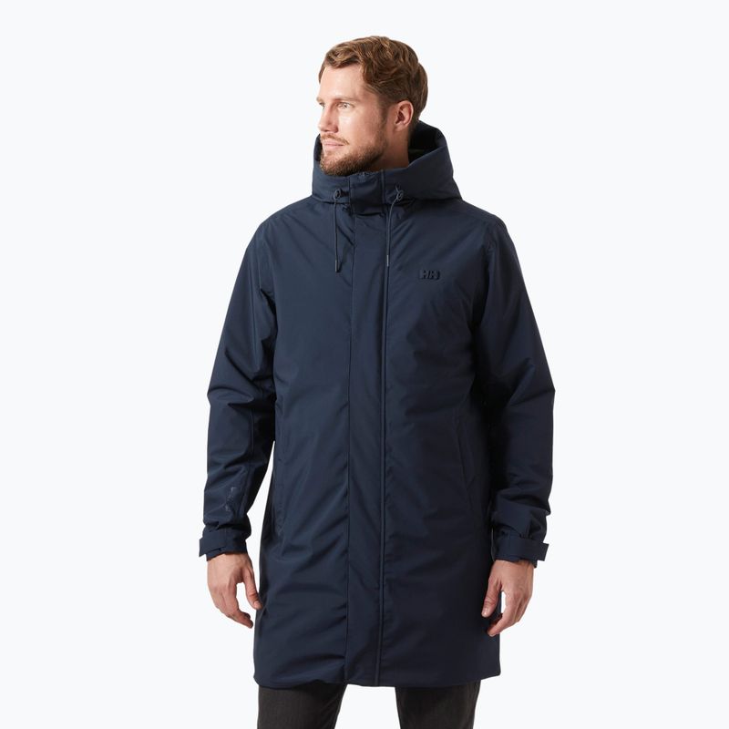 Herren Helly Hansen München Isolierte Regenjacke navy