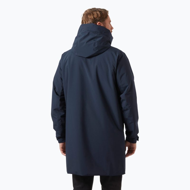 Herren Helly Hansen München Isolierte Regenjacke navy 2