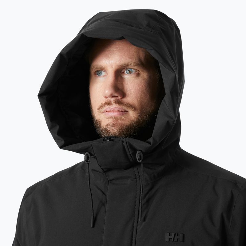 Herren Helly Hansen München Isolierte Regenjacke schwarz 3