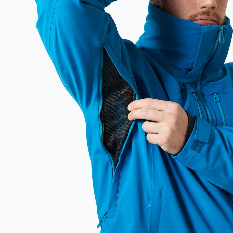 Herren-Skijacke Helly Hansen Alpha Lifaloft cerulean blue 5