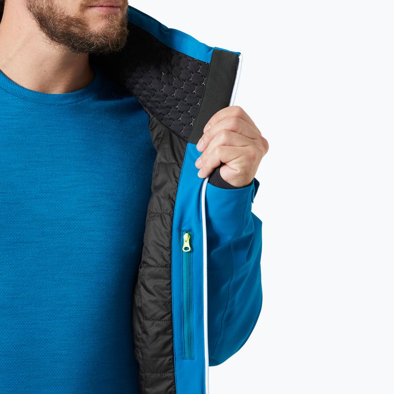 Herren-Skijacke Helly Hansen Alpha Lifaloft cerulean blue 9