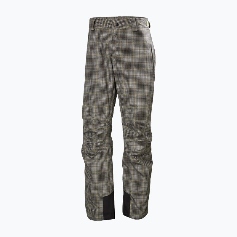 Herren Skihose Helly Hansen Legendary Insulated pebble broxburn plaid aop