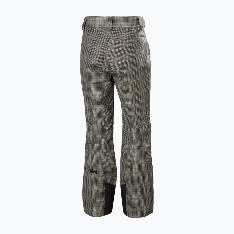 Herren Skihose Helly Hansen Legendary Insulated pebble broxburn plaid aop 2