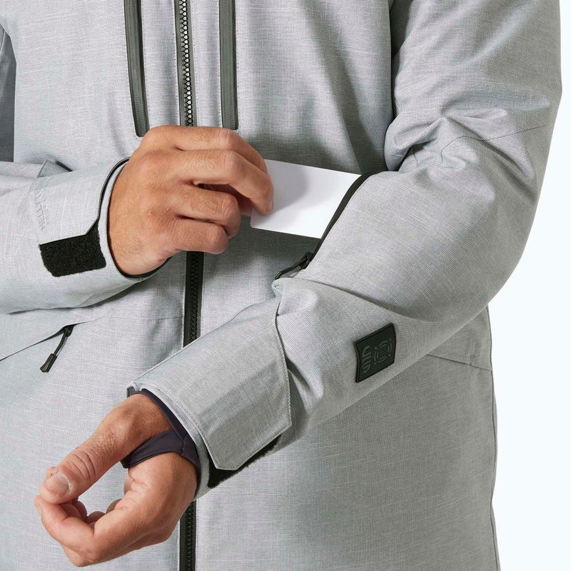 Herren-Skijacke Helly Hansen Garibaldi 2.0 grau/melange 5