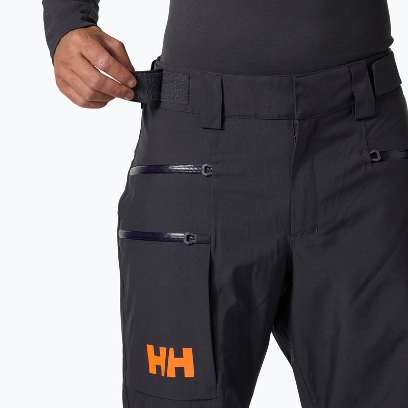 Herren-Skihose Helly Hansen Garibaldi 2.0 black grape 3