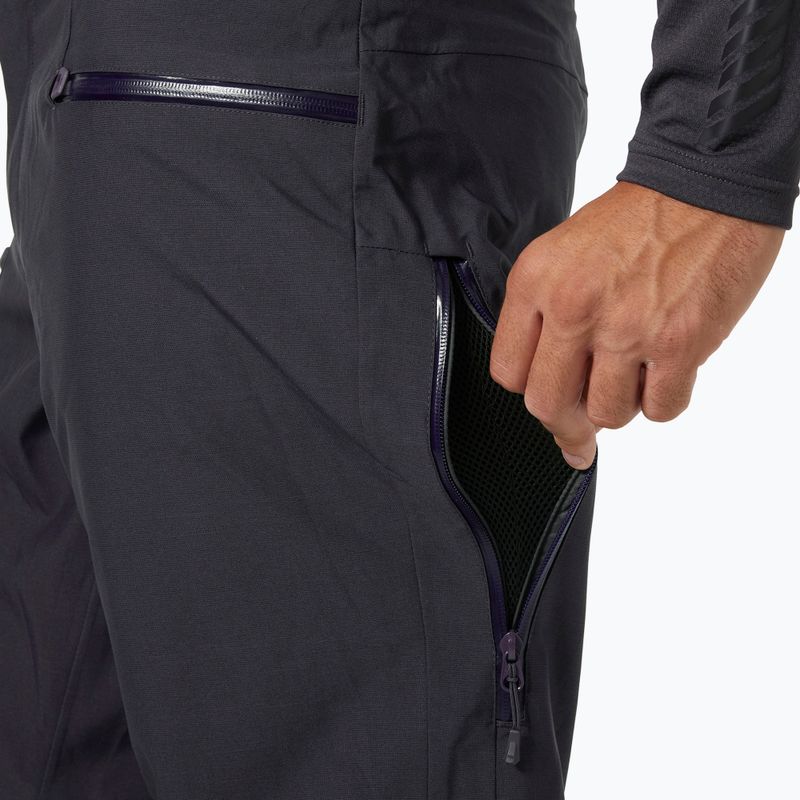 Herren-Skihose Helly Hansen Garibaldi 2.0 black grape 4