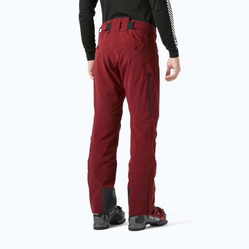 Herren Skihose Helly Hansen Alpha Lifaloft mars rot 2