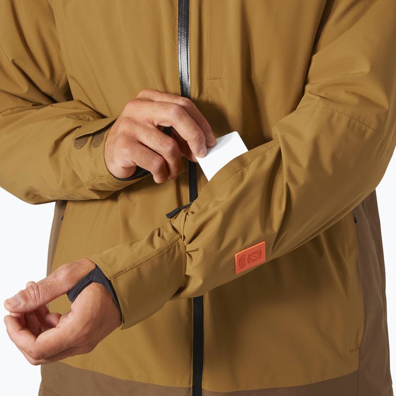 Helly Hansen Powdreamer 2.0 Herren Skijacke sepia 6