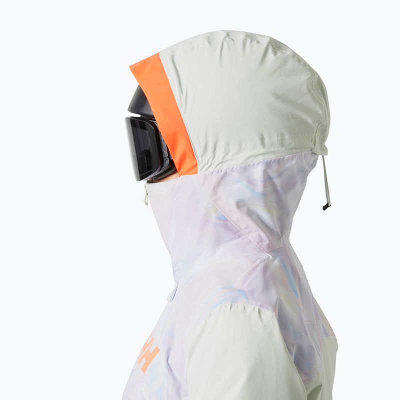 Damen-Skijacke Helly Hansen Powchaser 2.0 Reflexionen aop 3